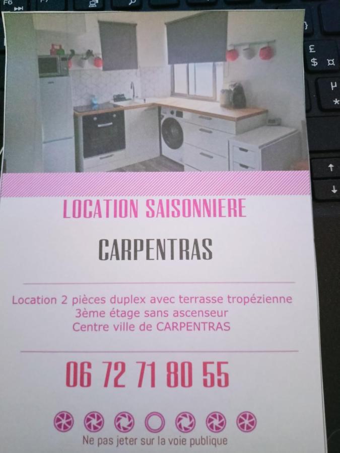 Carpentras-Mont Ventoux Apartment Ngoại thất bức ảnh